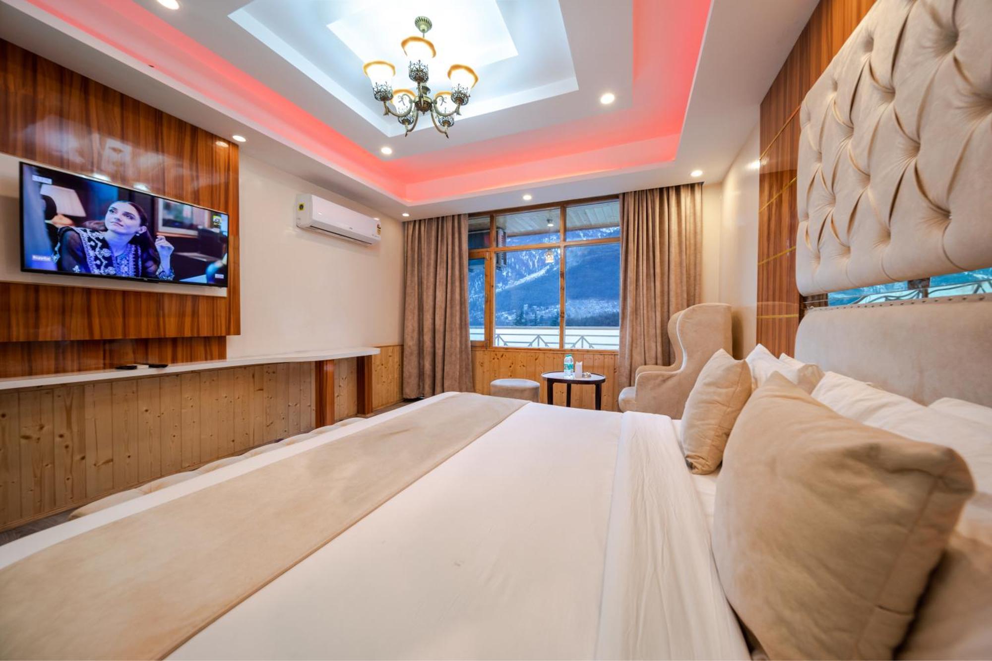 Hill River Resort - Central Heated & Air Cooled - Near Mall Road , Best Property Of Manali 2024- 2025 Ngoại thất bức ảnh