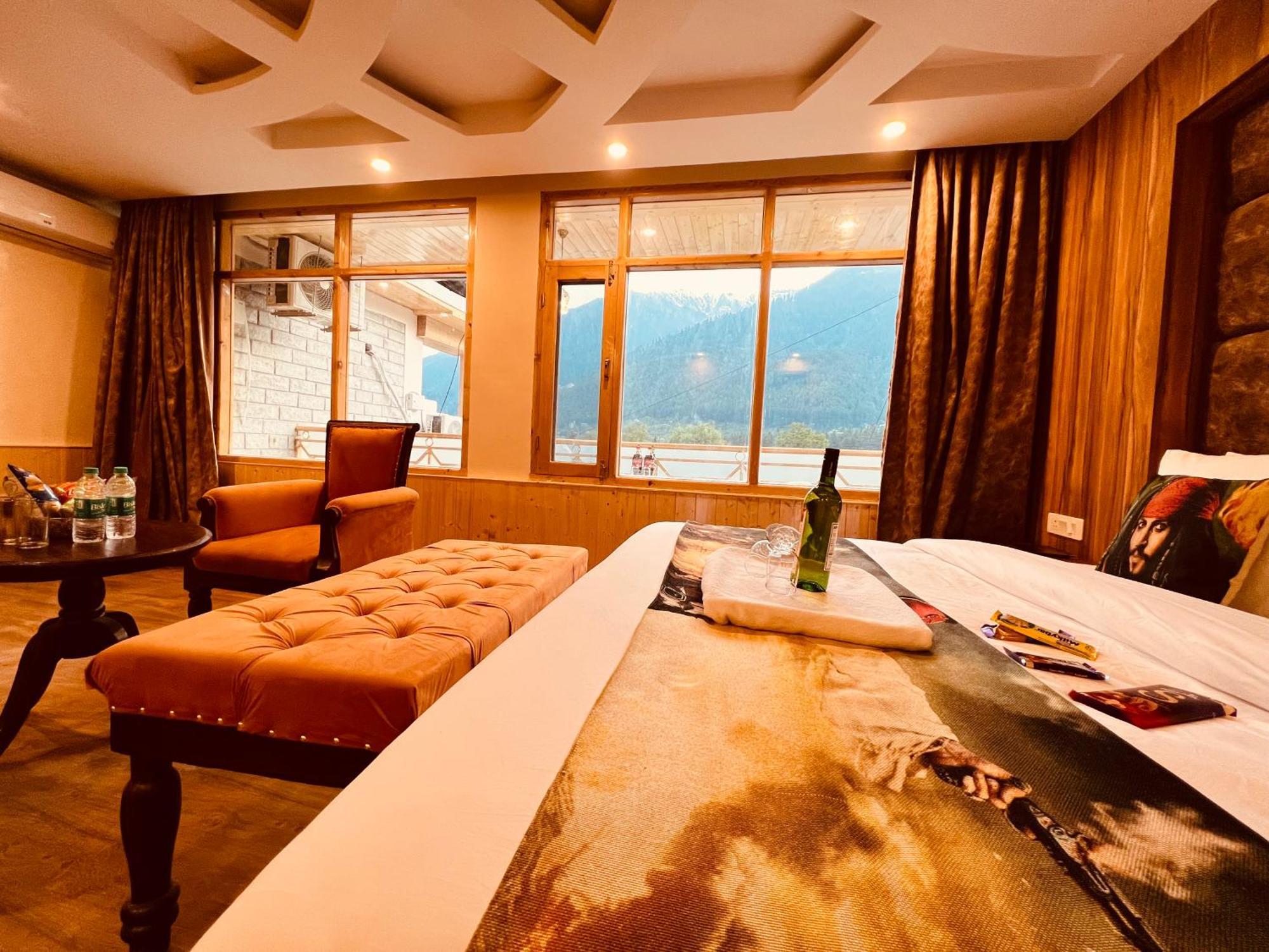 Hill River Resort - Central Heated & Air Cooled - Near Mall Road , Best Property Of Manali 2024- 2025 Ngoại thất bức ảnh