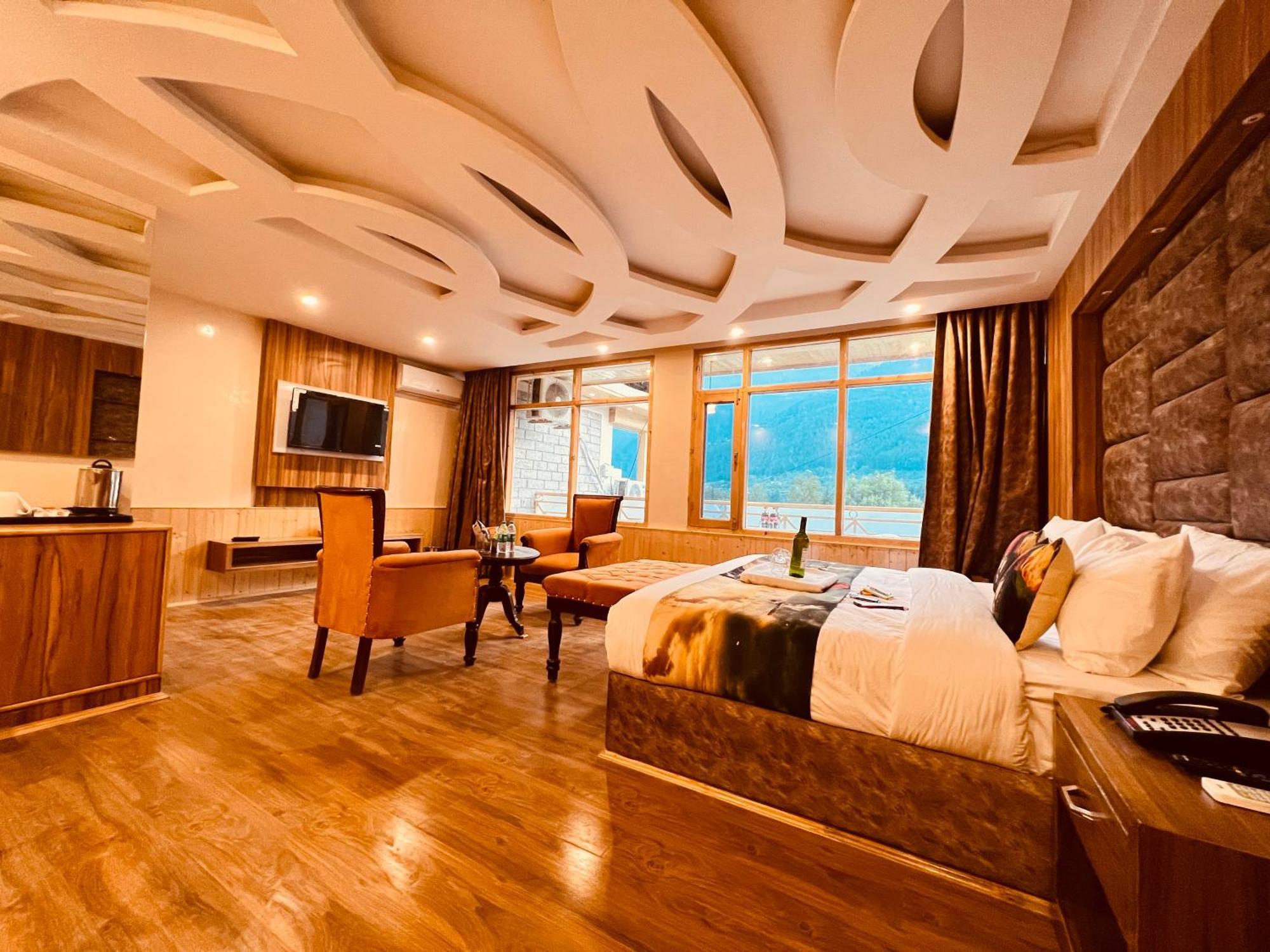 Hill River Resort - Central Heated & Air Cooled - Near Mall Road , Best Property Of Manali 2024- 2025 Ngoại thất bức ảnh