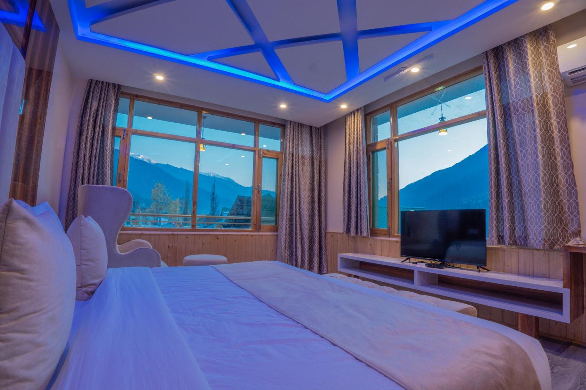 Hill River Resort - Central Heated & Air Cooled - Near Mall Road , Best Property Of Manali 2024- 2025 Ngoại thất bức ảnh